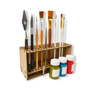 organizador de pinceles y lapices modelo b-80