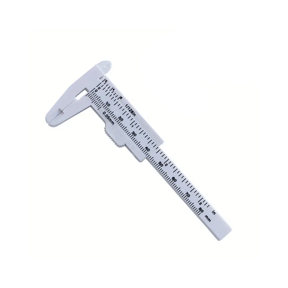 Calibrador Plastico 80mm Blanco - HOBBYMAX