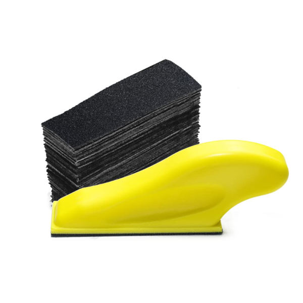Pack Mini Lijadora con Lijas de Velcro