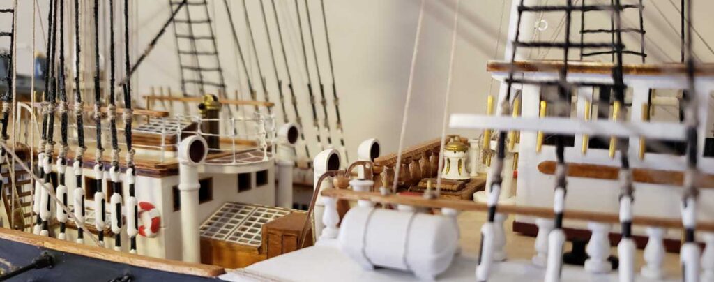 Maquetas de barcos Modelo Barco Escuela Belem