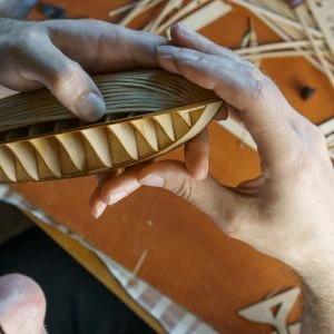 Doblar listones de madera
