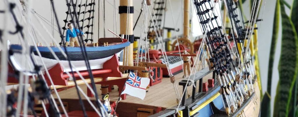 Maquetas de Barcos Modelo Endeavour