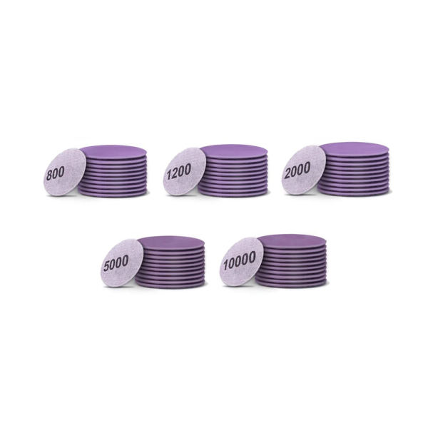 Pack 25 Mini Lijas Circular (800,1200,2000,5000,10000grs)