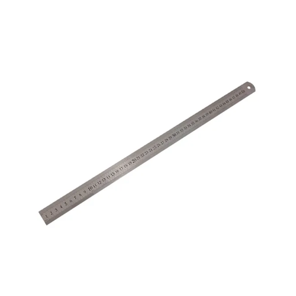 Regla Metálica Acero Inoxidable 50cms