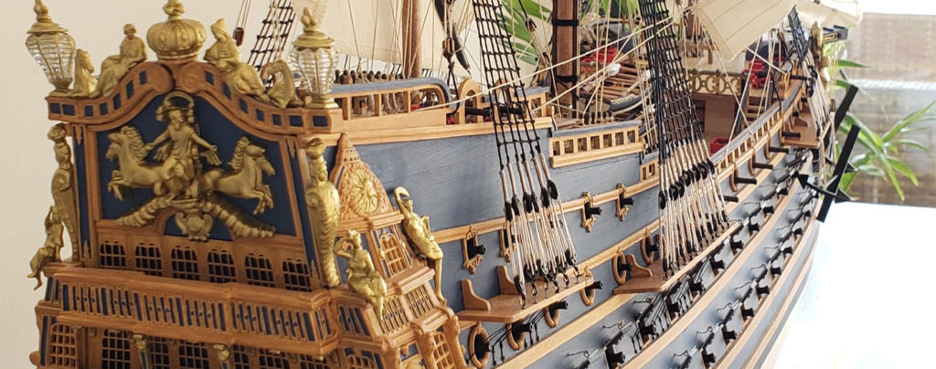 Maquetas de Barcos Modelo Soleil Royal