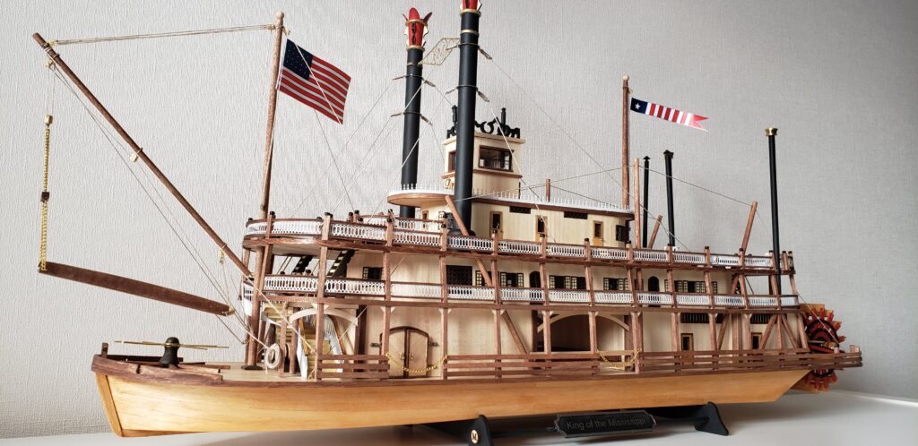 Maquetas de Barcos Modelo Mississippi