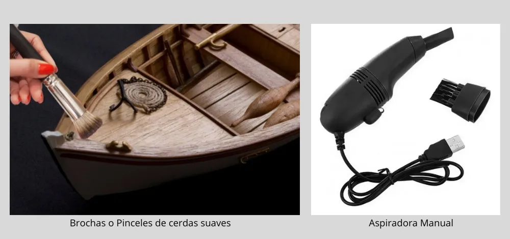 Cuidado de maquetas