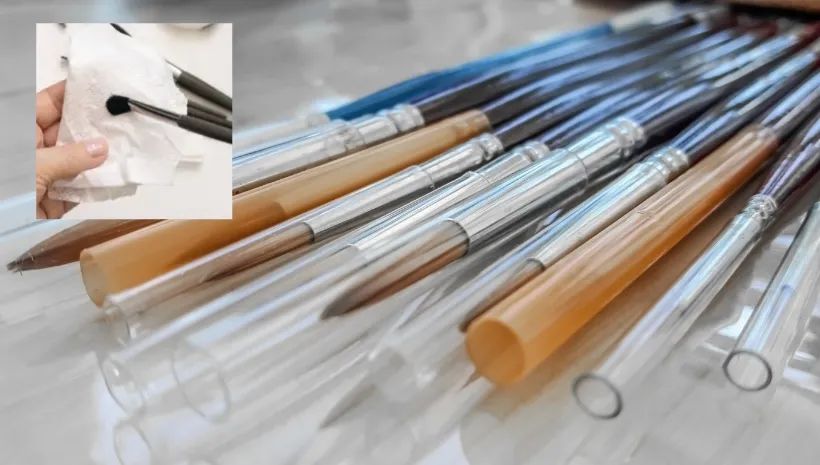 Pintar sin dejar marcas
