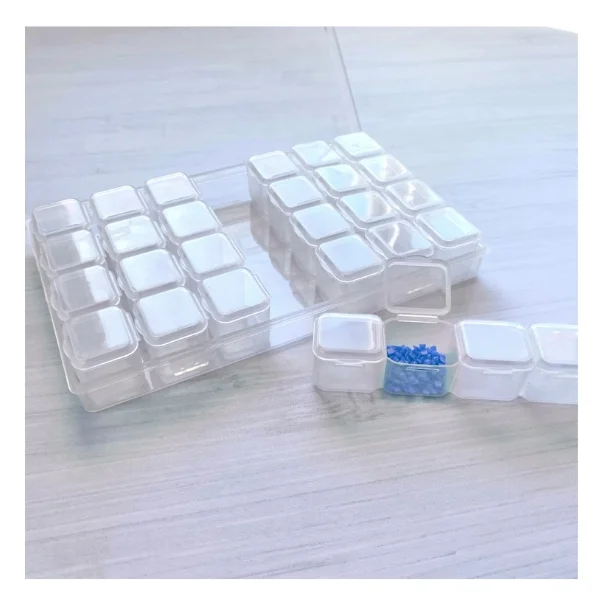 Caja Organizadora Plastica de 28 Espacios