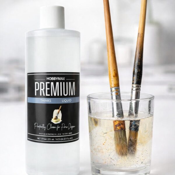 Limpiador de pinceles profesional para acrílico y óleo HobbyMax