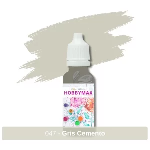 Pintura acrílica gris cemento N47 para modelismo