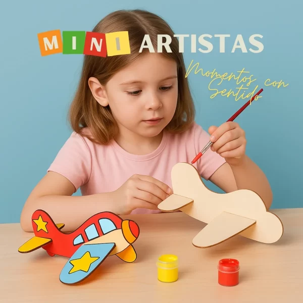 Kit Puzzle 3D Mini Artistas