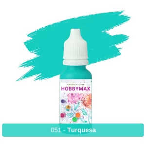Pintura Acrilica Color Turquesa