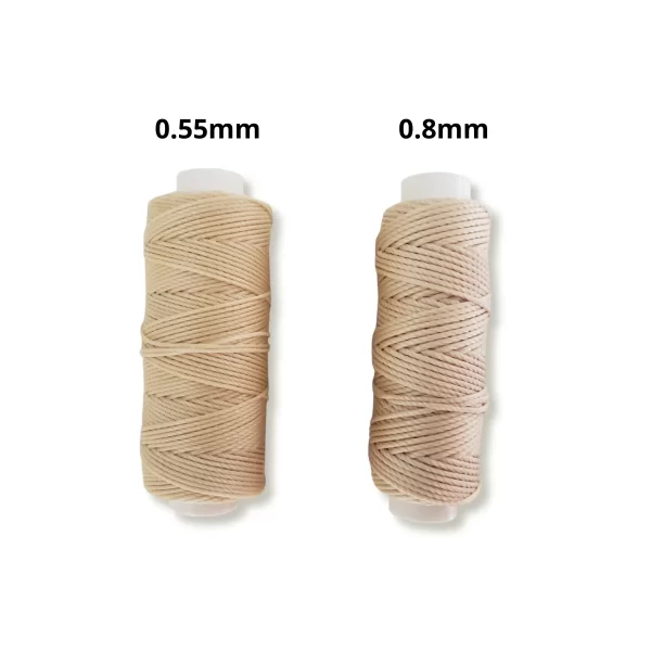Hilo Poliester 0.8mm Beige
