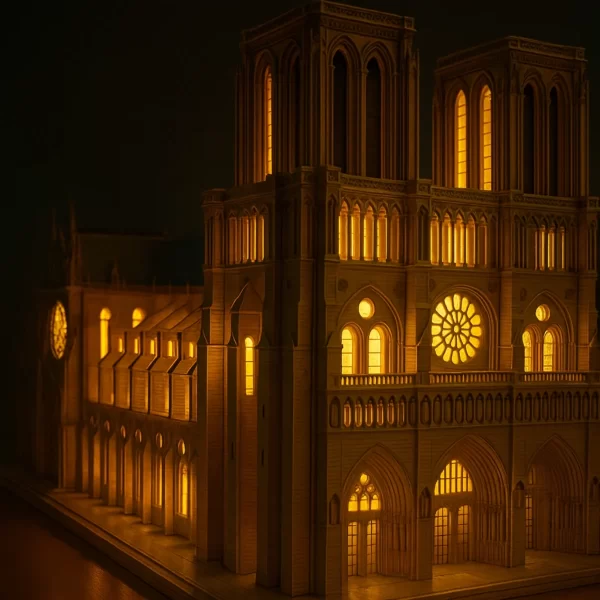 Puzzle 3D Catedral Notre Dame