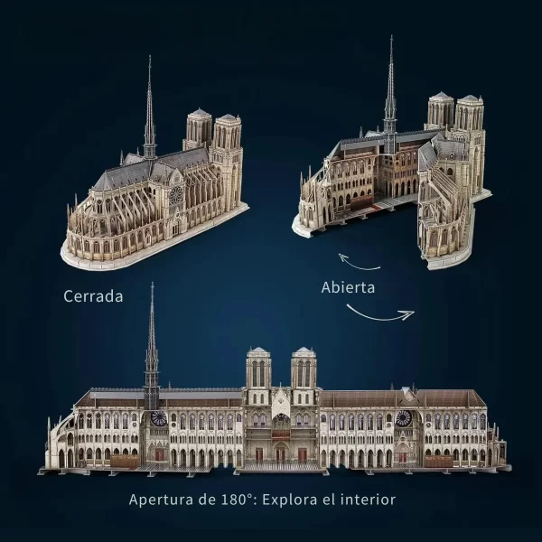 Puzzle 3D Catedral Notre Dame