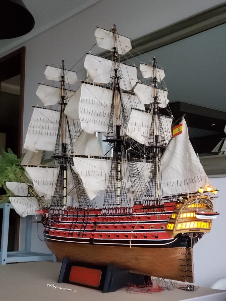 Replica maqueta santisima trinidad