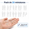 Figuras Humanas en Miniatura Escala 1/200